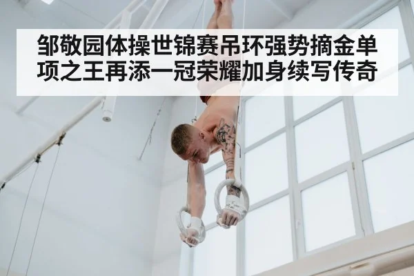 邹敬园体操世锦赛吊环强势摘金单项之王再添一冠荣耀加身续写传奇